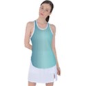 BLUE SHADES Racer Back Mesh Tank Top View1