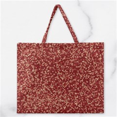 Burgundy Red Confetti Pattern Abstract Art Zipper Large Tote Bag by yoursparklingshop