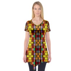 Ab 129 Short Sleeve Tunic  by ArtworkByPatrick