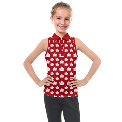 Cute Canada Kids  Shirts Sleeveless Polo Tee by CanadaSouvenirs