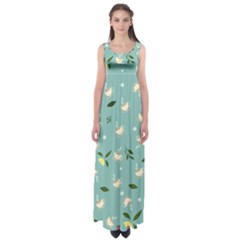 Tea Is Love Empire Waist Maxi Dress by designsbymallika