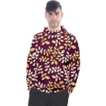 GOLDEN LEAF PATTERN Men s Pullover Hoodie