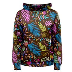 Tropical Print  Women s Pullover Hoodie by designsbymallika