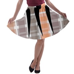 Zappwaits Court A-line Skater Skirt by zappwaits