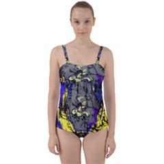 Motion And Emotion 1 1 Twist Front Tankini Set by bestdesignintheworld