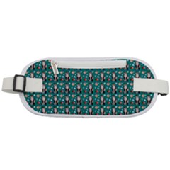 Chrix Pat Teal Rounded Waist Pouch