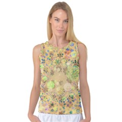 Flowers Color Colorful Watercolour Women s Basketball Tank Top by HermanTelo