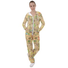 Flowers Color Colorful Watercolour Women s Tracksuit by HermanTelo