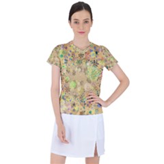 Flowers Color Colorful Watercolour Women s Sports Top by HermanTelo