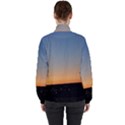 Photo Coucher du soleil Bleu/Orange Women s High Neck Windbreaker View2