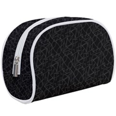 Pattern Abstrait Blanc/noir Makeup Case (large) by kcreatif