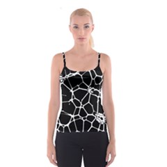 Neurons Braid Network Wattle Yarn Spaghetti Strap Top by HermanTelo