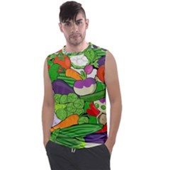 Vegetables Bell Pepper Broccoli Men s Regular Tank Top