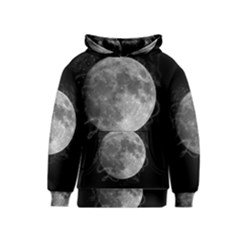 Lune Étoilé Kids  Pullover Hoodie by kcreatif