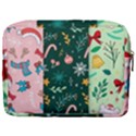 Hand Drawn Christmas Pattern Collection Make Up Pouch (Large) View2