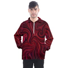 Electric Field Art Lviii Men s Half Zip Pullover by okhismakingart