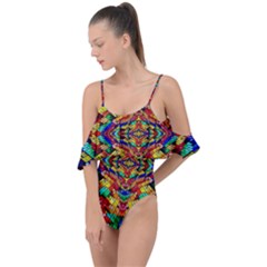 Ab 166 1 Drape Piece Swimsuit