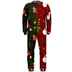 Hand Drawn Christmas Pattern Collection Onepiece Jumpsuit (men)  by Vaneshart