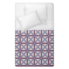 Df Donos Grid Duvet Cover (single Size) by deformigo