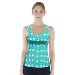 Big Apples Of Peace Racer Back Sports Top by pepitasart