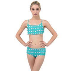 Big Apples Of Peace Layered Top Bikini Set by pepitasart
