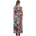 International Button Up Maxi Dress View2