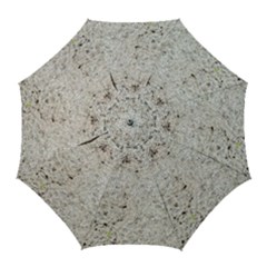 Beach Sand Golf Umbrellas by Fractalsandkaleidoscopes