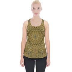 Golden Star And Starfall In The Sacred Starshine Piece Up Tank Top by pepitasart