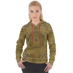 Golden Star And Starfall In The Sacred Starshine Women s Overhead Hoodie by pepitasart