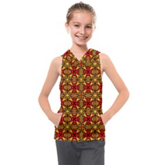 Rby-b-7-7 Kids  Sleeveless Hoodie