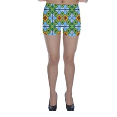 Df Artisano Vision Skinny Shorts by deformigo