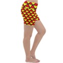 RBY-B-8-1 Lightweight Velour Yoga Shorts View3