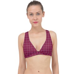 Df Ricky Purplish Classic Banded Bikini Top by deformigo