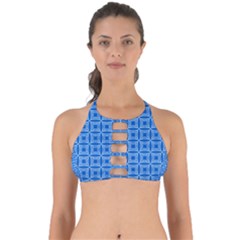 Df Blue Woollister Perfectly Cut Out Bikini Top