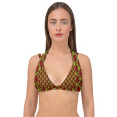 Rby-b-8-4 Double Strap Halter Bikini Top