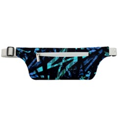 Modern Abstract Geo Print Active Waist Bag