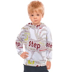 Fighting Golden Rooster  Kids  Hooded Pullover