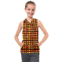 Rby-b-9-5 Kids  Sleeveless Hoodie