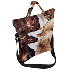 Lilies 1 5 Fold Over Handle Tote Bag