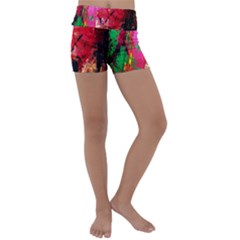 Revelation 1 1 Kids  Lightweight Velour Yoga Shorts