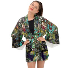 Forest 1 1 Long Sleeve Kimono by bestdesignintheworld