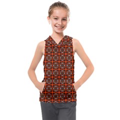 Df Mandarino Kids  Sleeveless Hoodie by deformigo