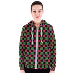 Df Heartflow Women s Zipper Hoodie by deformigo