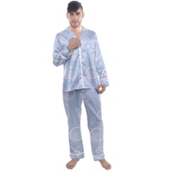 Rounder Vii Men s Satin Pajamas Long Pants Set by anthromahe