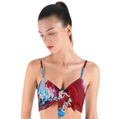 Point Of View-1-1 Woven Tie Front Bralet