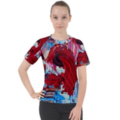 Point Of View-1-1 Women s Sport Raglan Tee