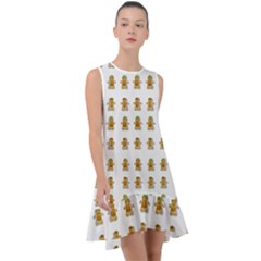 Ginger Breads Dancing So Merry Frill Swing Dress