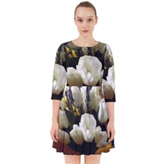 Tulips 1 3 Smock Dress by bestdesignintheworld