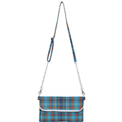 Tartan Scotland Seamless Plaid Pattern Vintage Check Color Square Geometric Texture Mini Crossbody Handbag by Wegoenart