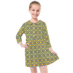 Ryan Willmer Kids  Quarter Sleeve Shirt Dress by deformigo